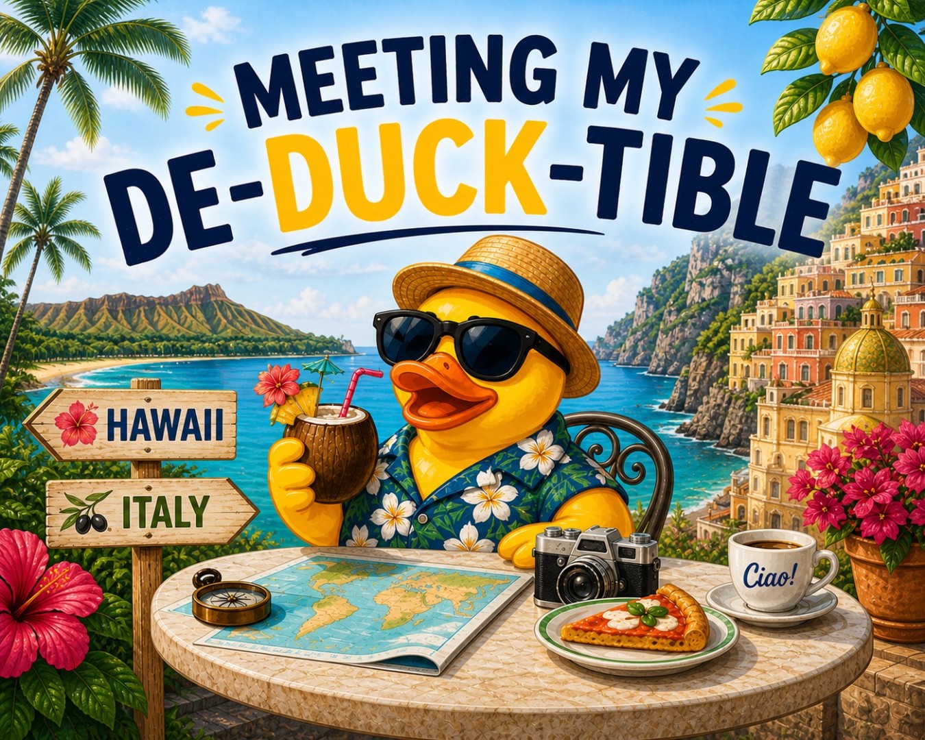 Meeting My De-DUCK-tible