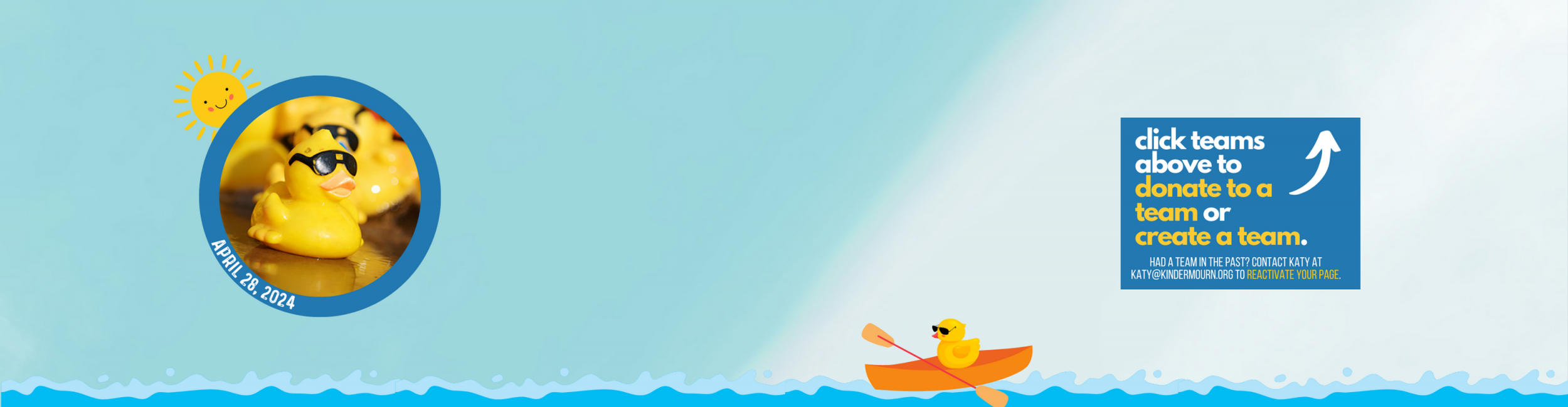 KinderMourn Hope Floats Duck Race