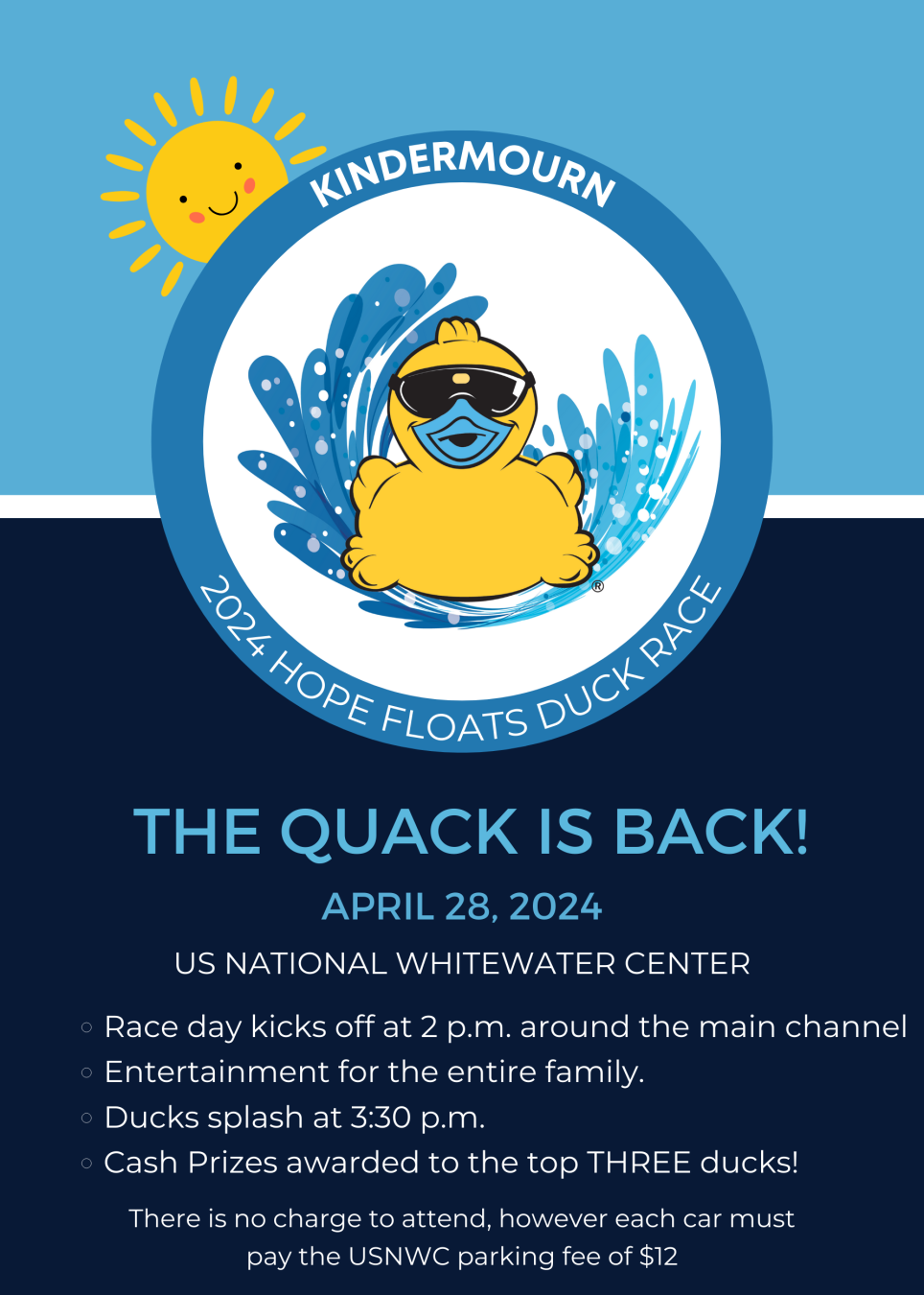 KinderMourn Hope Floats Duck Race