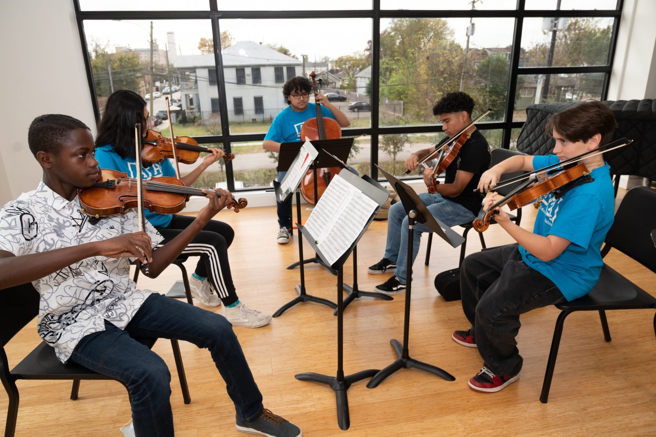 AFA Chamber Music Academy students