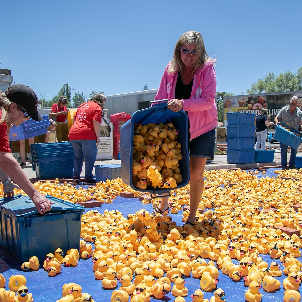 Dumping the 7,000 duckies