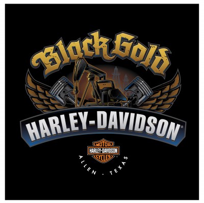 Black Gold Harley Davidson