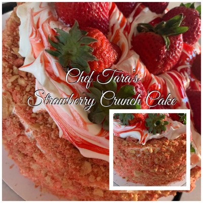 FOURTH PRIZE - Chef Tara's Strawberry Cheesecake