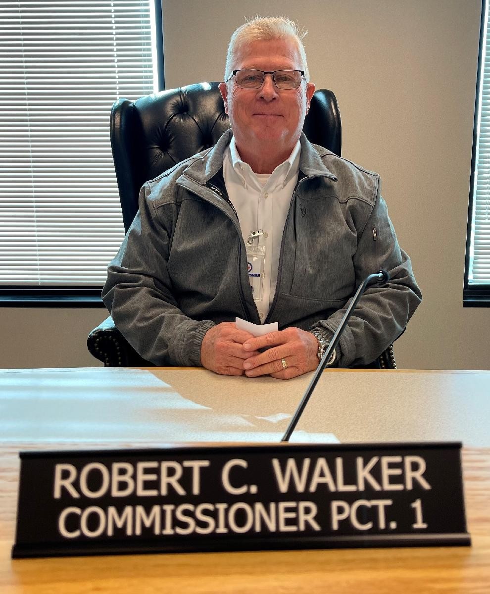 Pie Commissioner Pct. 1 Robert Walker!