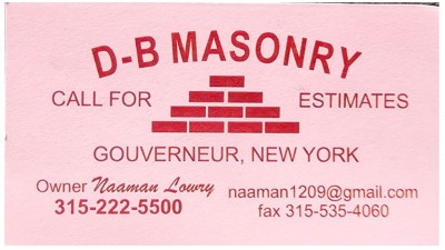 D-B MASONRY