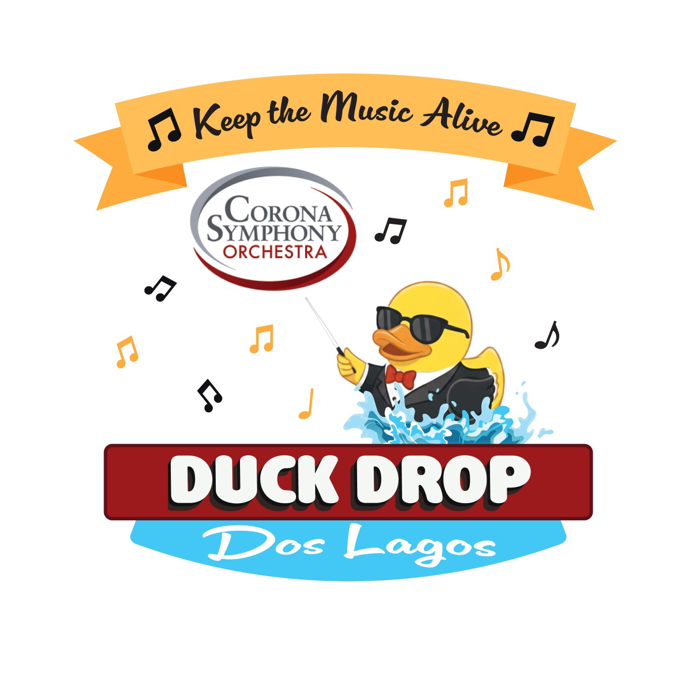 Corona Symphony Orchestra Duck Drop